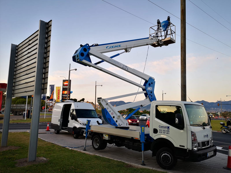 Alquiler de plataformas elevadoras eléctricas